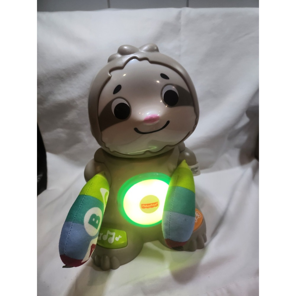 Fisher-Price Linkimals Smooth Moves Sloth, Interactive Music and Lights (Works!) - Picture 2 of 16